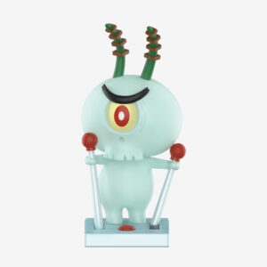 Figurine Labubu x SpongeBob x Plankton Command