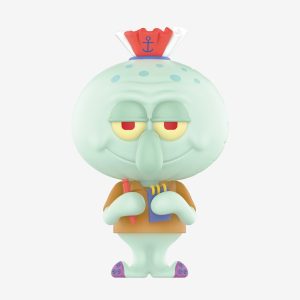 Figurine Labubu x SpongeBob x Squidward Service