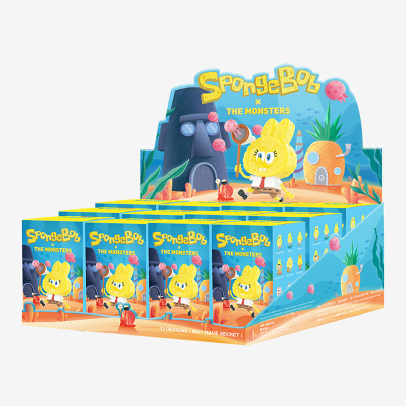 Coffret Figurines Labubu x SpongeBob