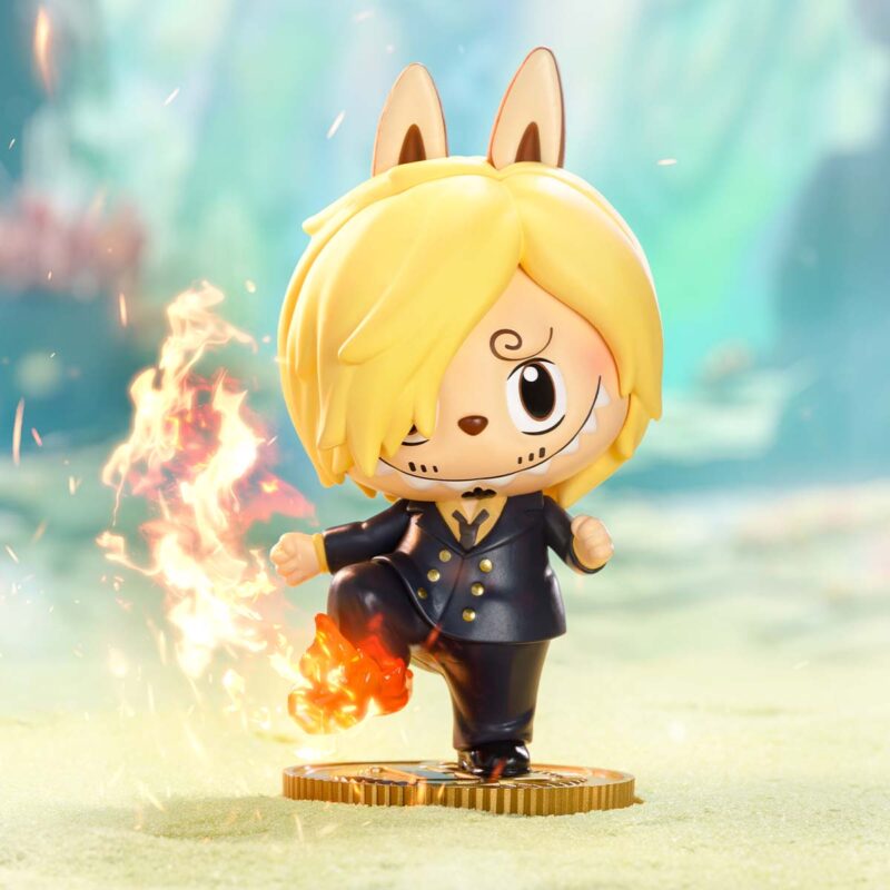 Figurine Labubu x One Piece x Sanji