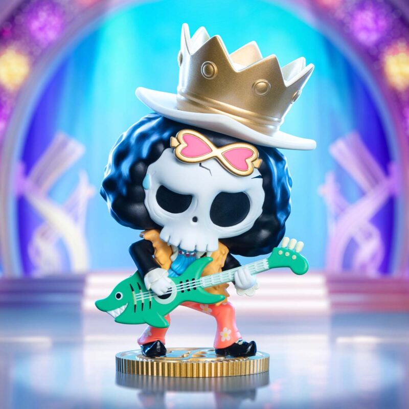 Figurine Labubu x One Piece x Brook