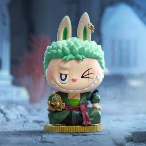 Figurine Labubu x One Piece x Rorona Zoro