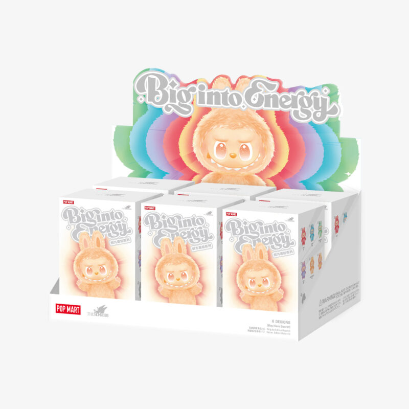 Peluches en vinyle Labubu Big Into Energy