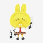 Figurine Labubu x SpongeBob x Wall Crash