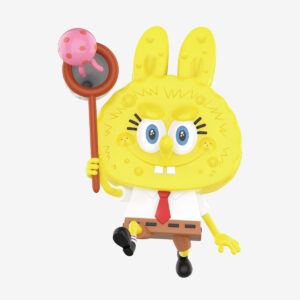 Figurine Labubu x SpongeBob x Jellyfish Hunter