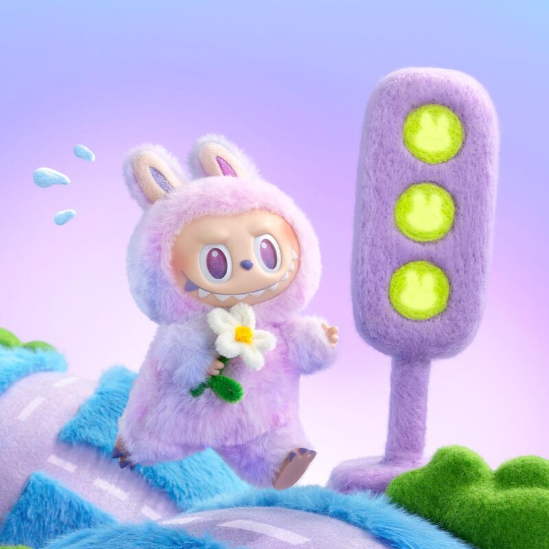 Peluche en vinyle Labubu Big Into Energy x LUCK – Image 3