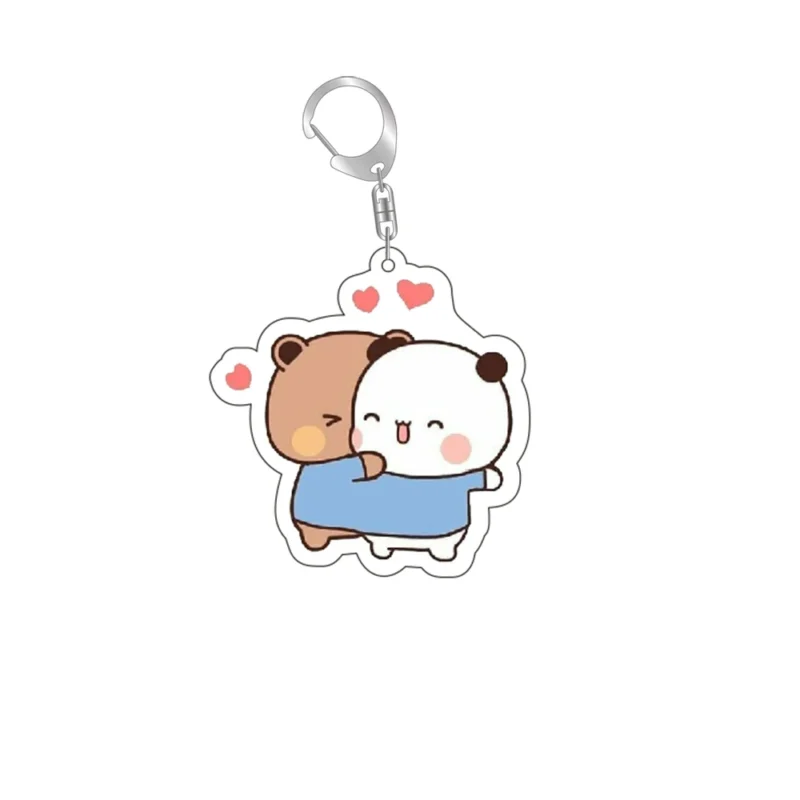 Porte-Clés Kawaii Panda et Pain A2