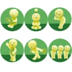 Smiski Work Series Blind Box Sans Boite