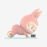 Figurine Labubu Lazy Yoga x Ab Roller