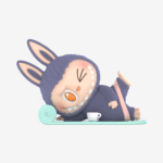 Figurine Labubu Lazy Yoga x Americano