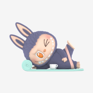 Figurine Labubu Lazy Yoga x Americano